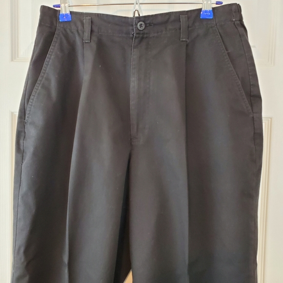 Savane 100% Cotton Pleated Slacks - Picture 4 of 16